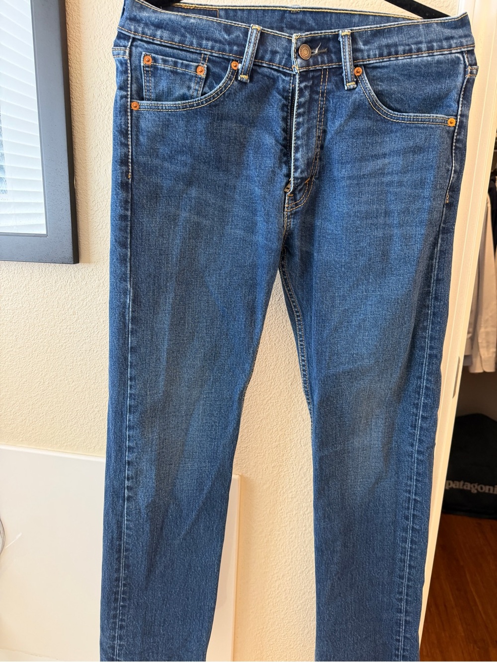 Levi's Slim Straight Blue Denim Jeans
